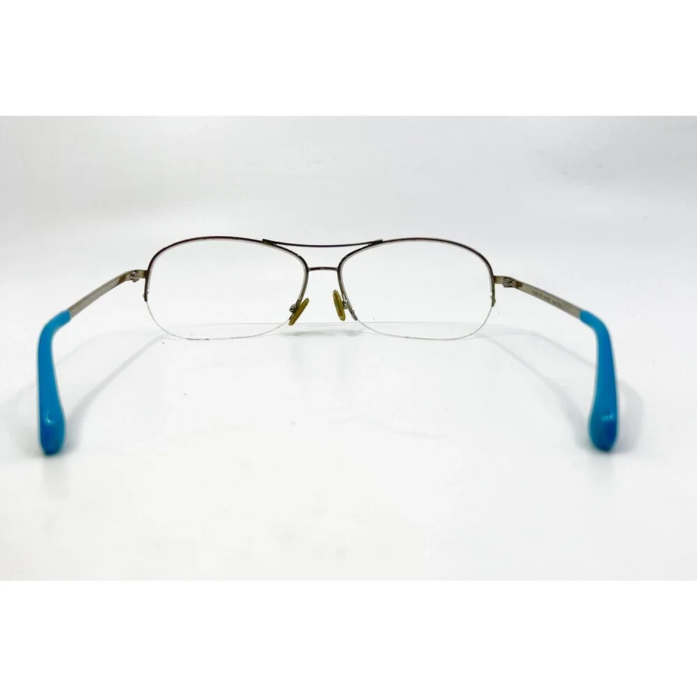 Marc By Marc Jacobs Eyeglasses Womens Gold Half Rim Aviator MMJ 119/S 59-14-125